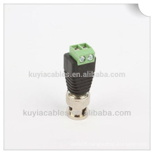 HOT selling Coax CAT5 To CCTV Coaxial Camera BNC Male Video Balun Connector